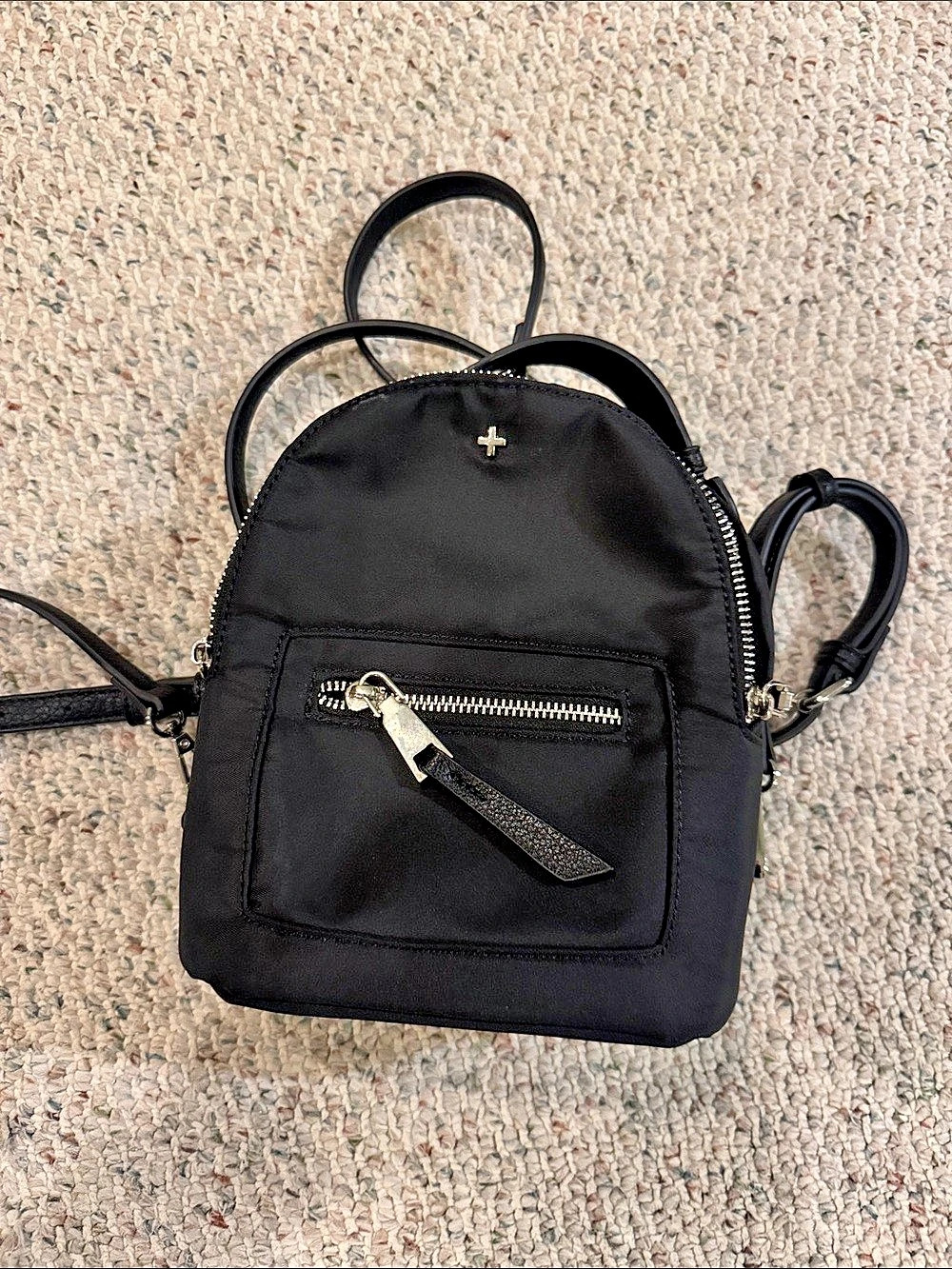 Black Mini Backpack Like New